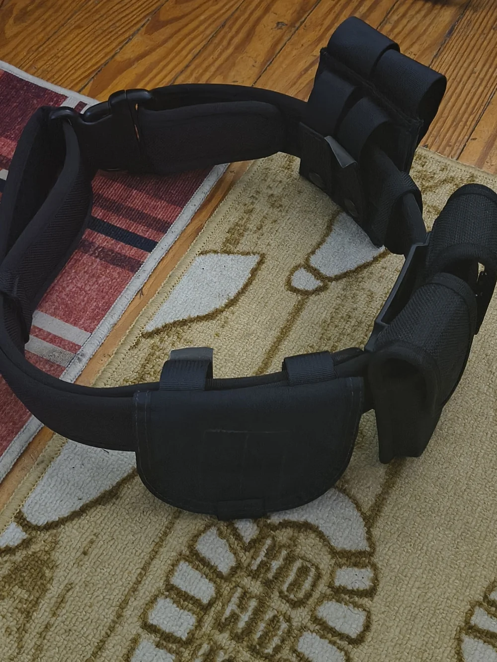 Black Tactical Accessory Belt
